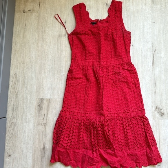 Talbots eyelet dress size 8 - Picture 2 of 3